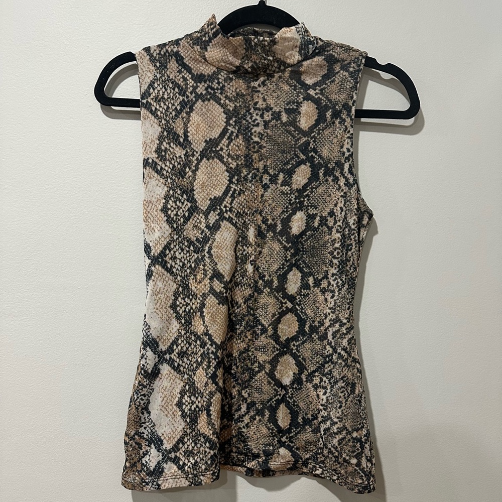 💕4 for $12 Sale!💕 Snake Print Mesh Top from Express